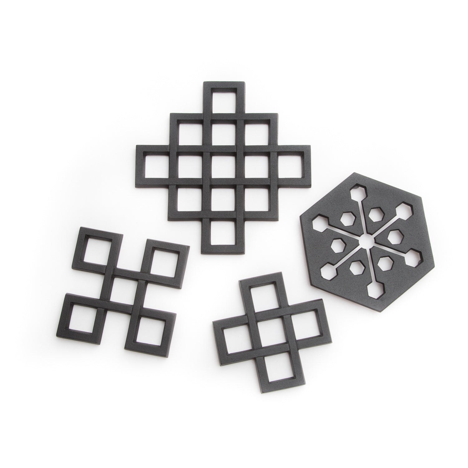 Cast Iron Trivet - Lattice, 8