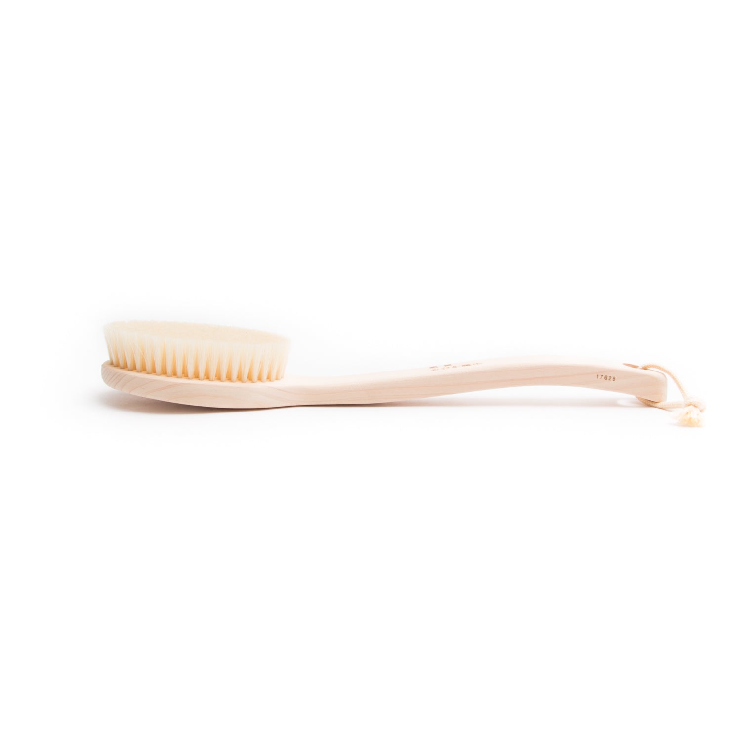 Hog Hair Body Brush - Medium Firm, 13.5