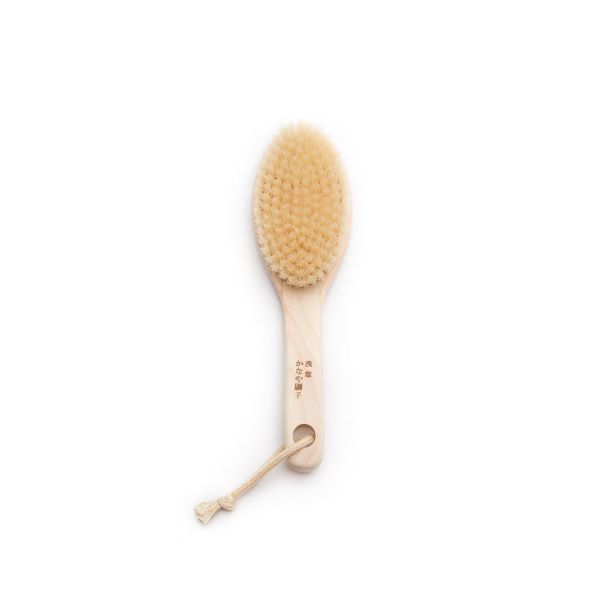 Hog Hair Body Brush - Medium Firm, 9"-Body Brush-Kanaya Brush-JINEN