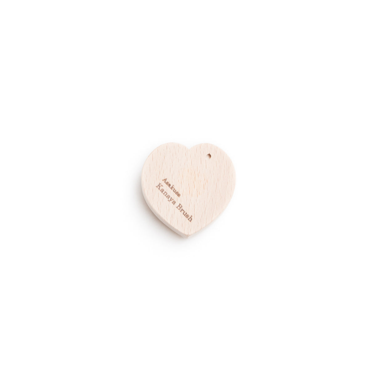 Heart Shaped Hog Hair Nail Brush-Nail Brush-Kanaya Brush-JINEN