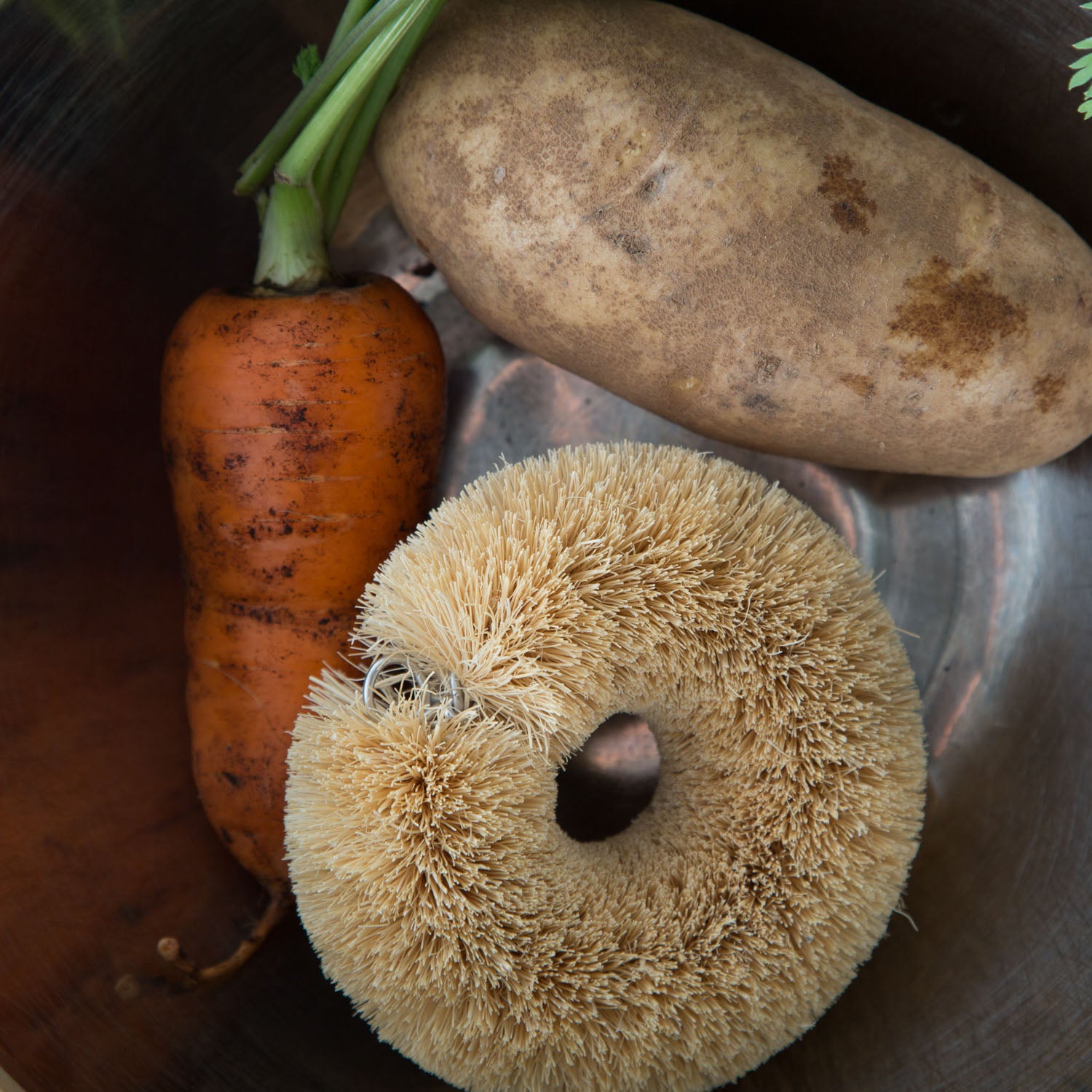 Cleaning Brush - White Palm