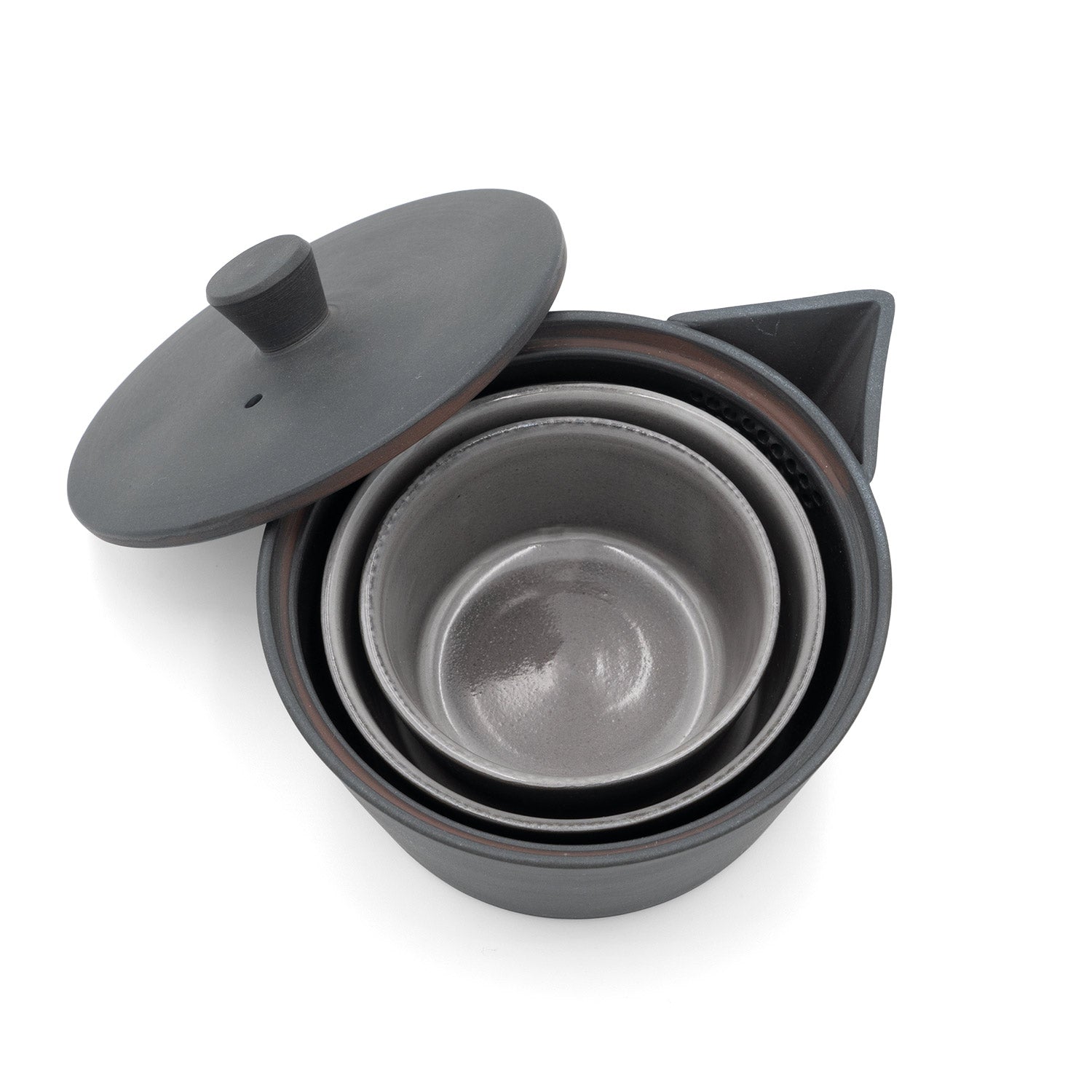 Ireko Chaki - Teapot & Cup Set