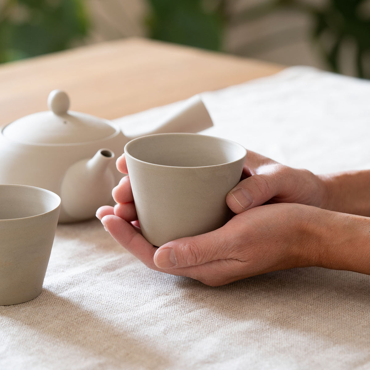 Tea Cup - Cone, Matte