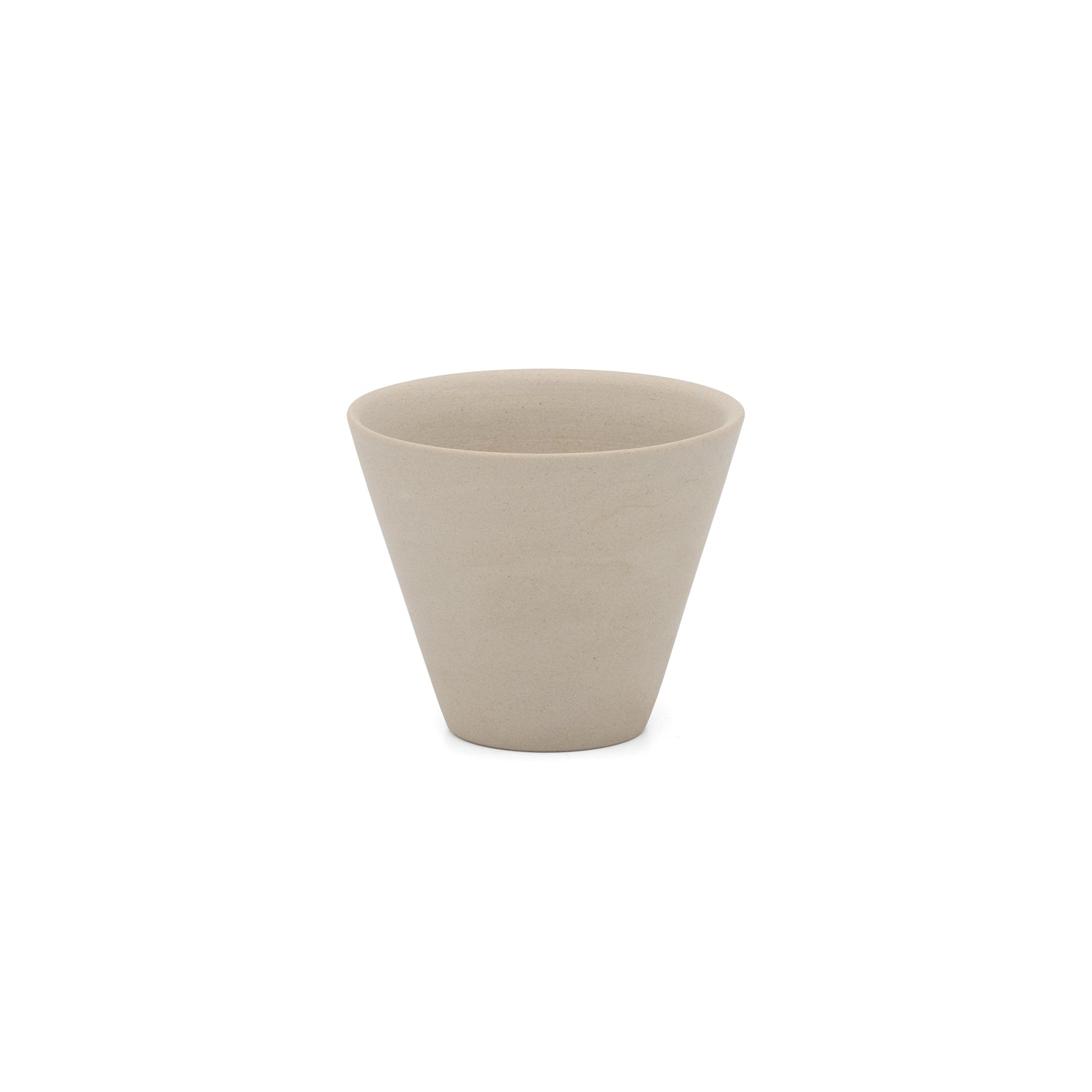 Tea Cup Small - Cone, Matte
