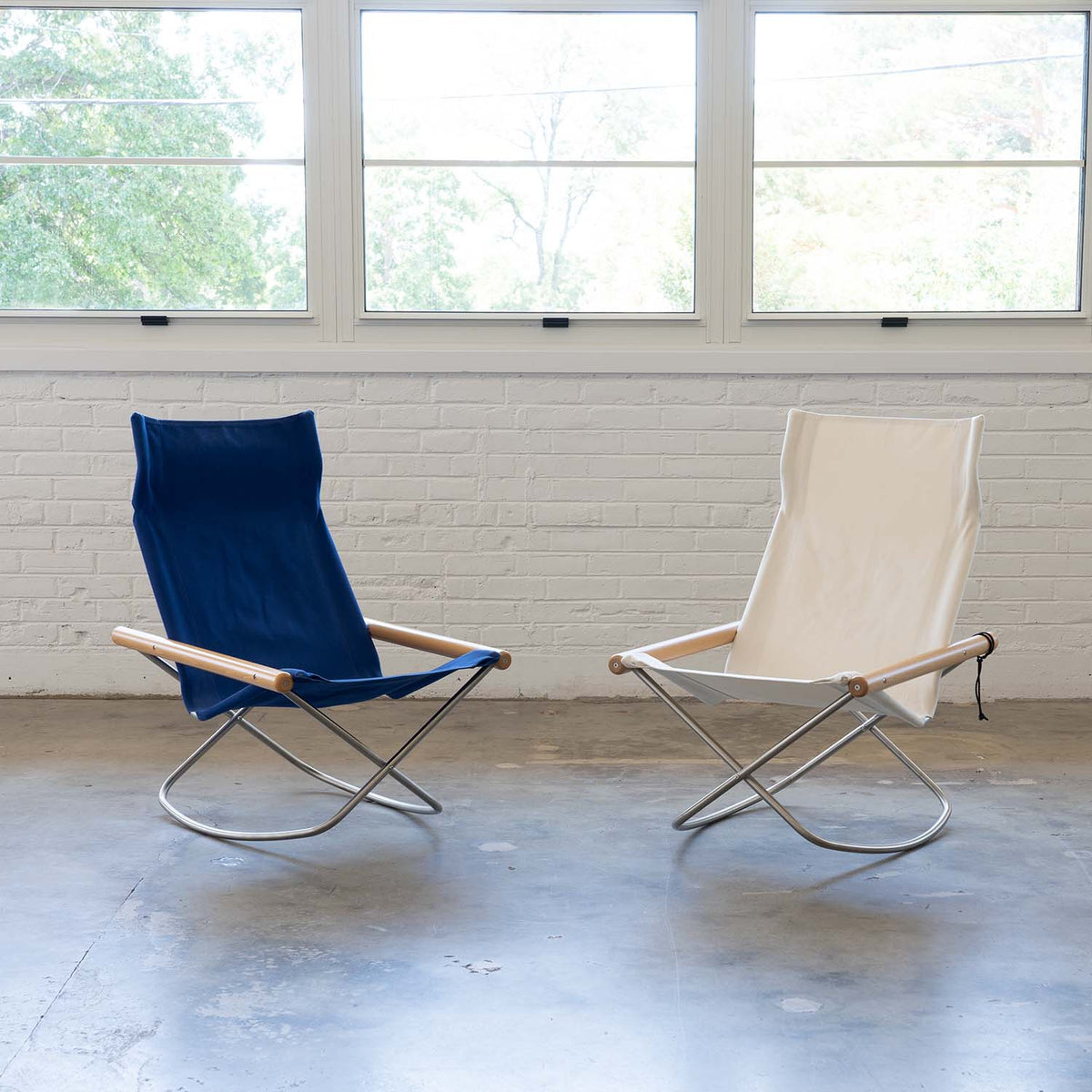 Rocking Chair, Blue