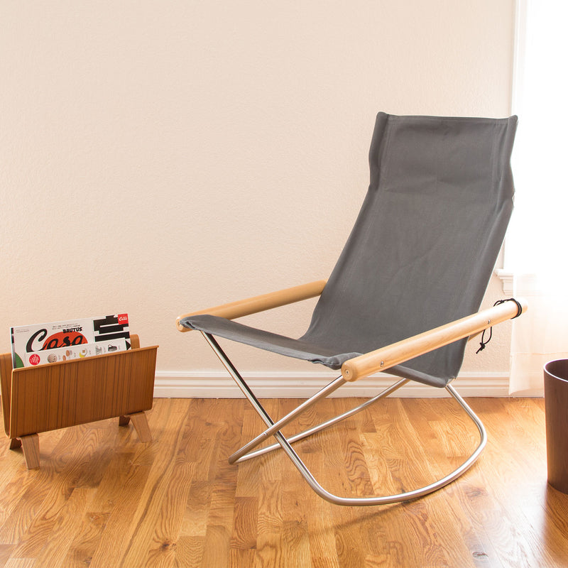 Nychair X - Rocking Chair, Gray – JINEN