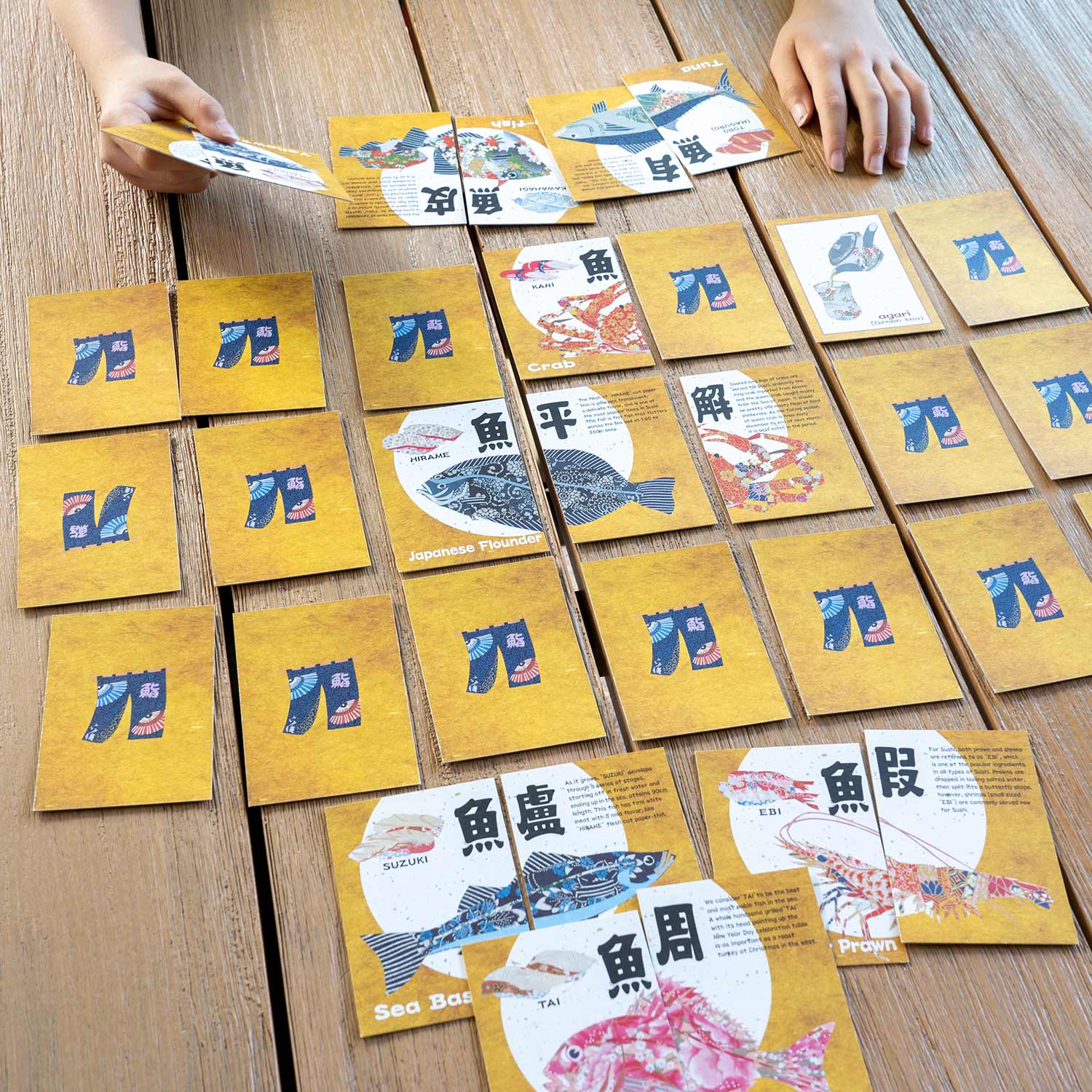 Sushi Bar Matching Card Game