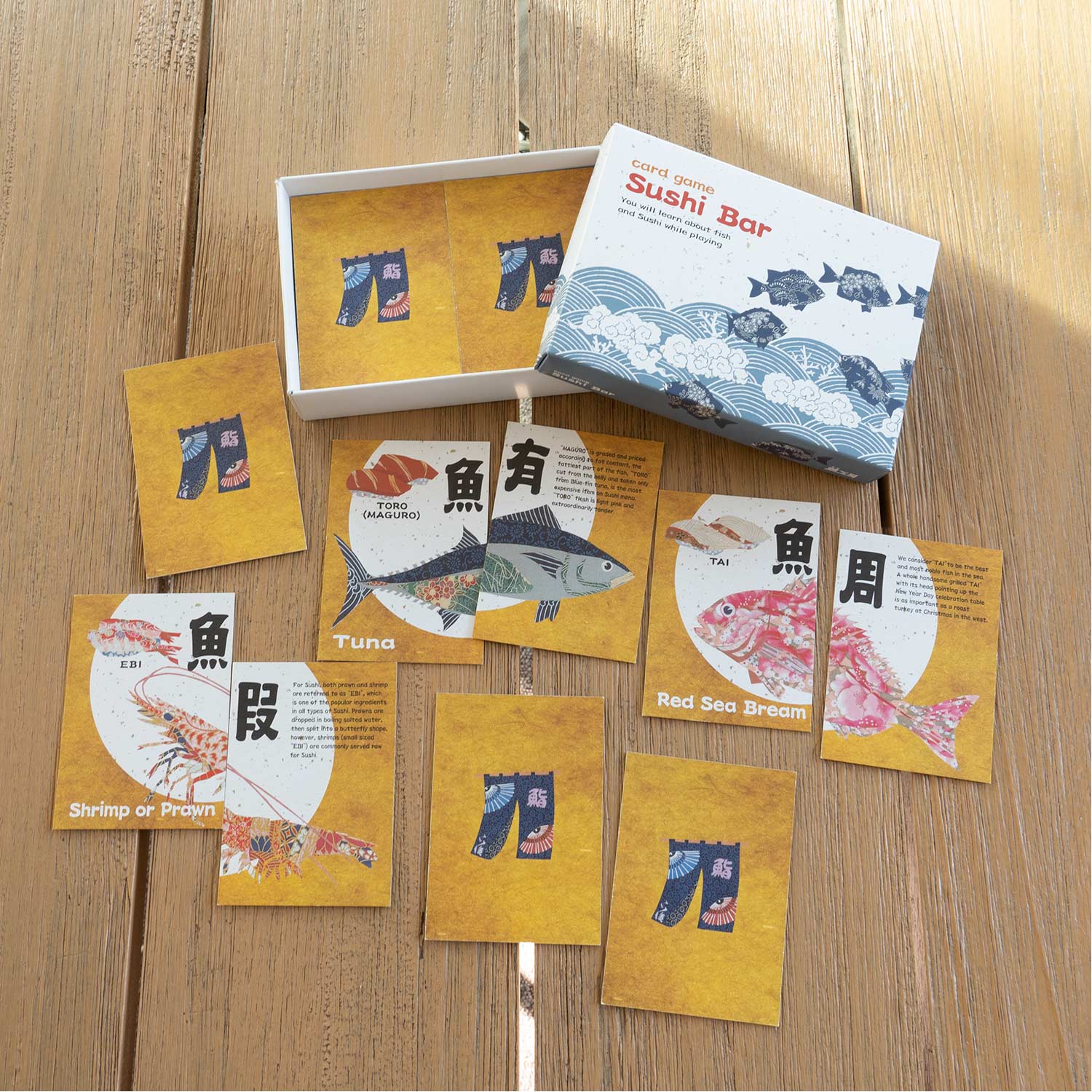 Sushi Bar Matching Card Game