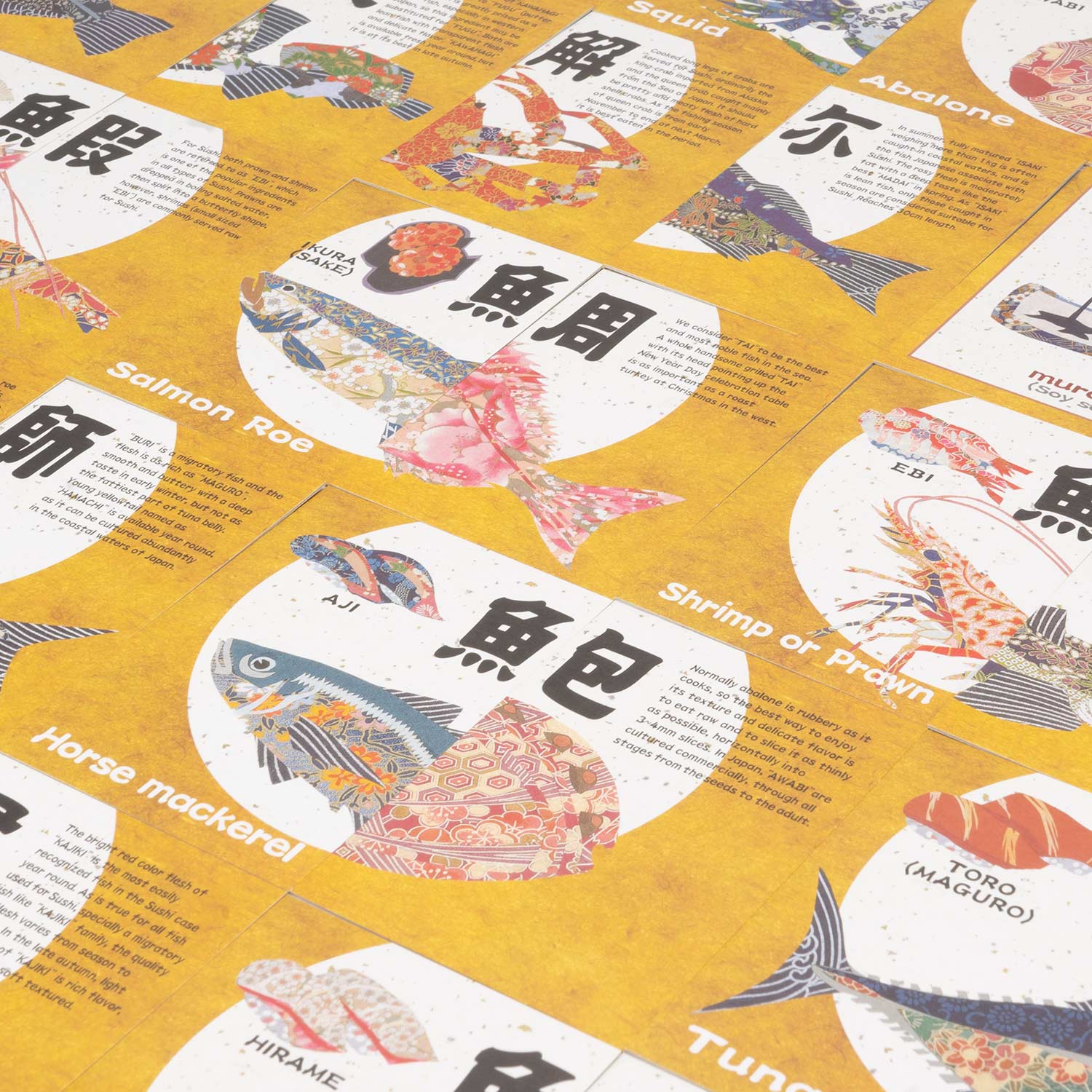 Sushi Bar Matching Card Game