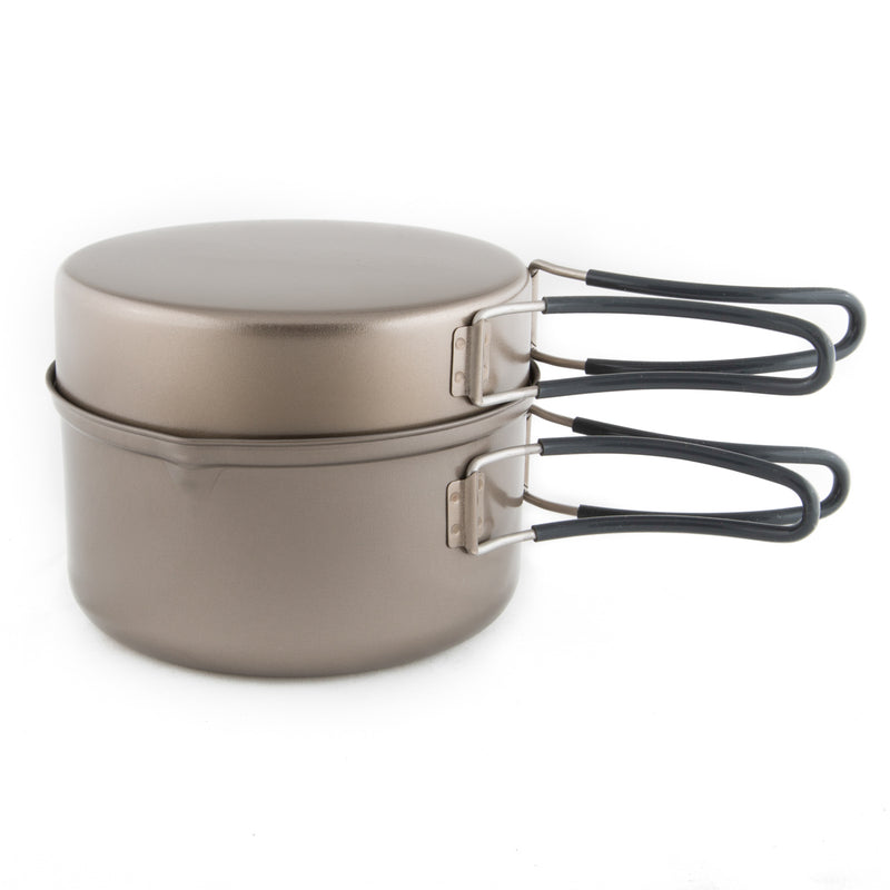 Ti Pot Delux Set - Non-Stick 0.9L-Pot/Mug Set-Evernew-JINEN