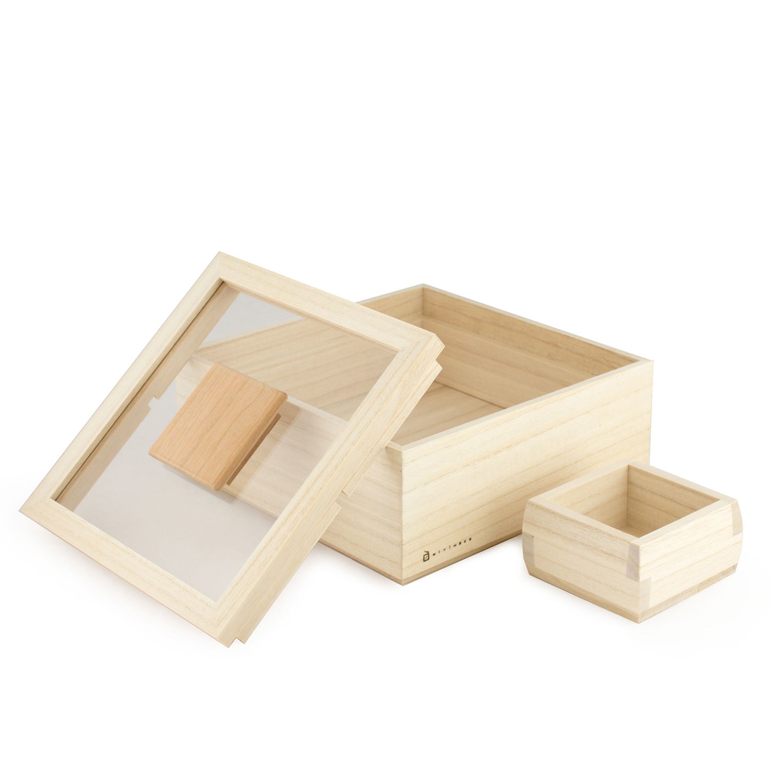 Rice Bin - Small (1 kg)-Bin-Masuda Kiribako-JINEN