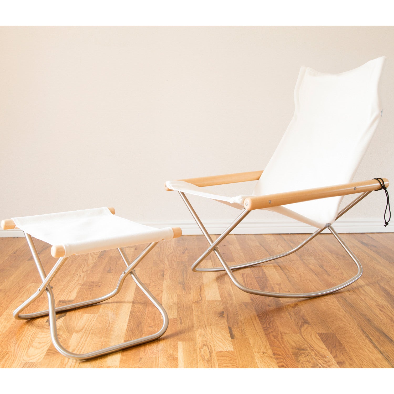 Fujinana　Nychair X + Ottoman Nychair X - Ottoman, White