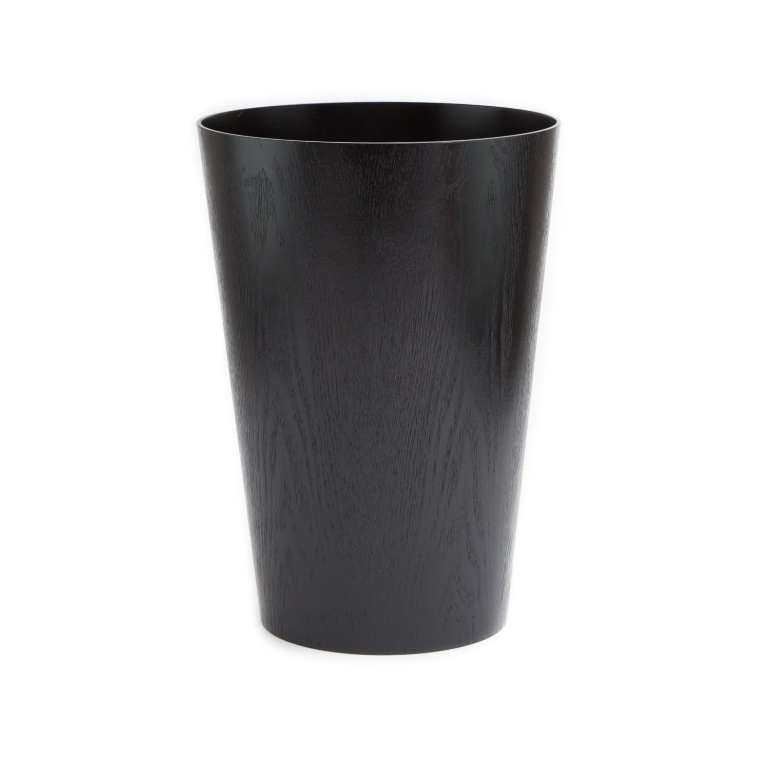 Waste Basket - Large-Waste Basket-Saito Wood-Ash Black-JINEN