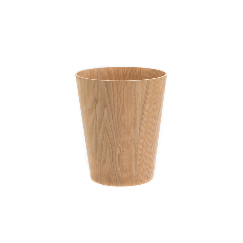 Waste Basket - Small-Waste Basket-Saito Wood-Ash-JINEN