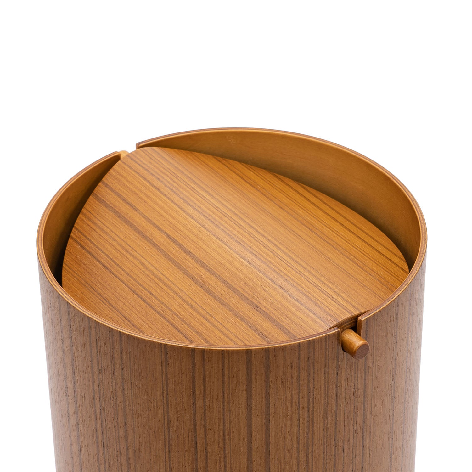 Waste Basket With Lid - Small