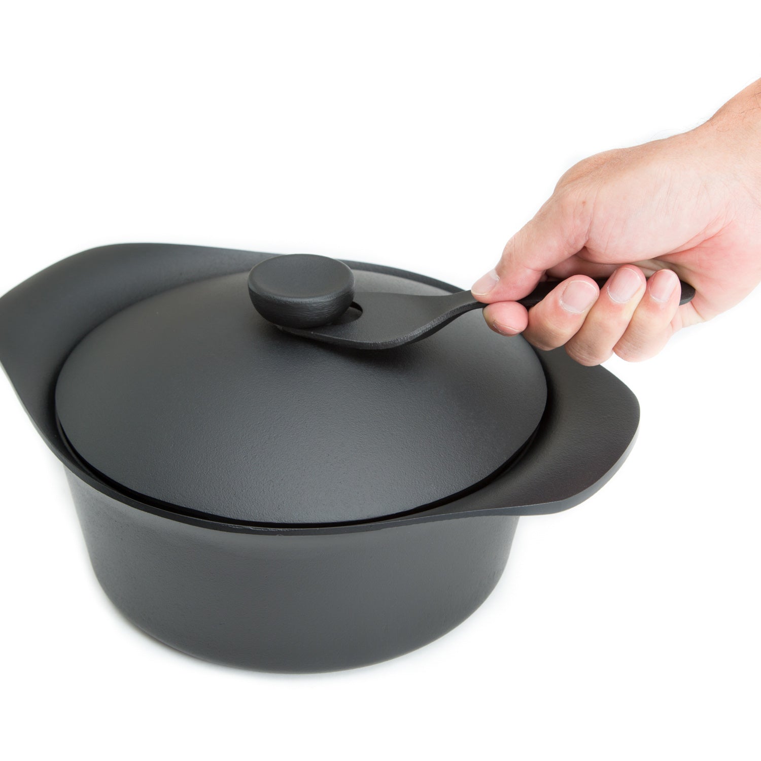 Cast Iron Deep Stewing Pot-Cast Iron Pan/Pot-Sori Yanagi-JINEN