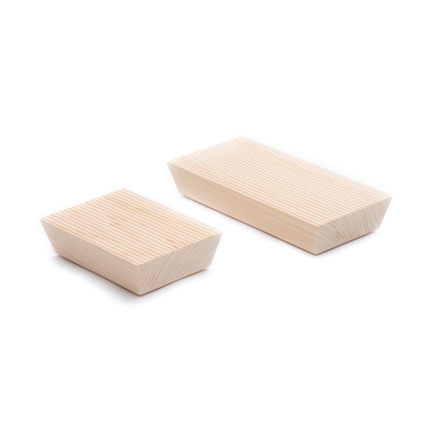Hinoki Ridged Soap Dish
