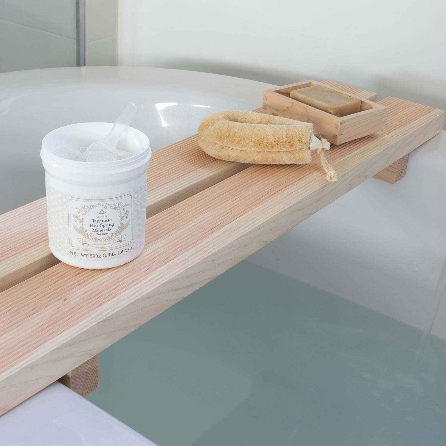 Hinoki Bath Caddy/Bench