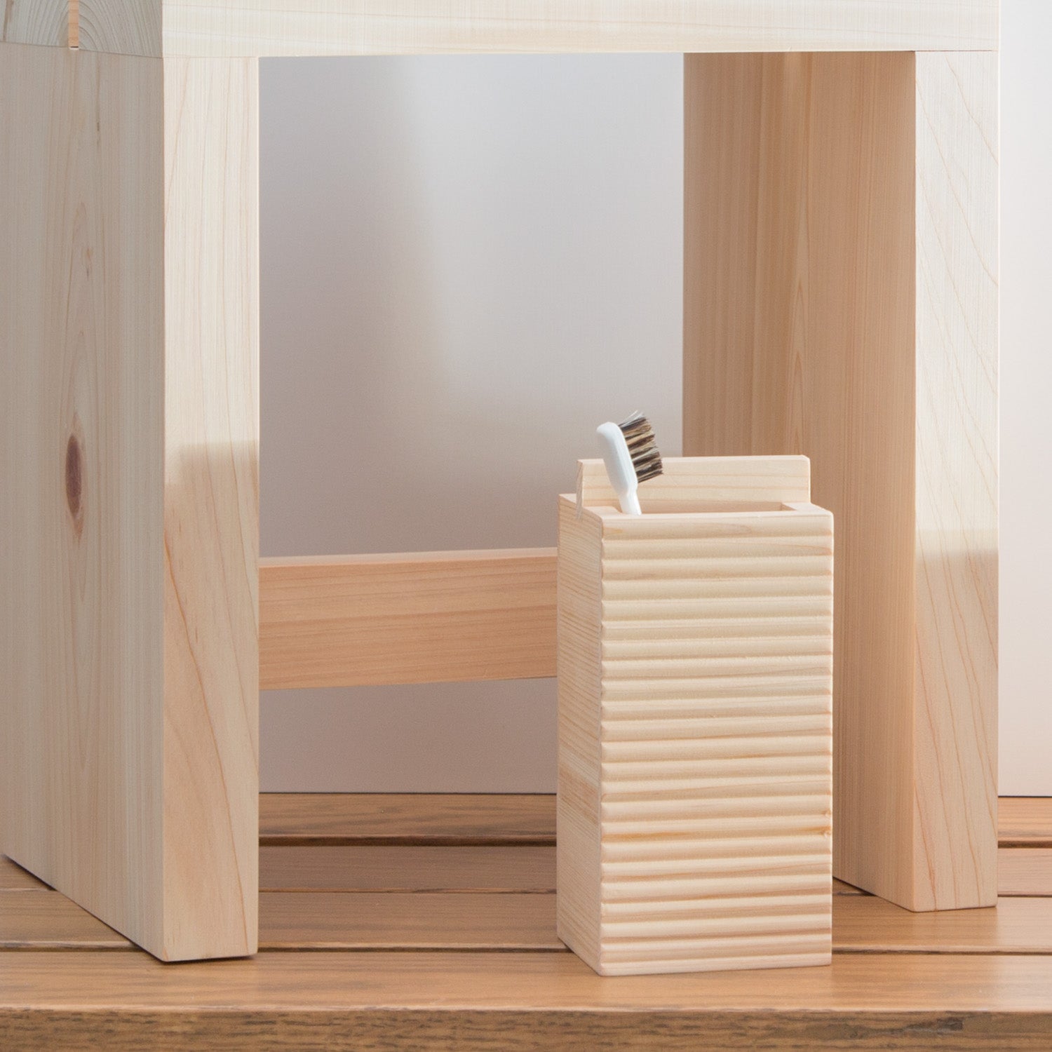 Hinoki Toothbrush Holder