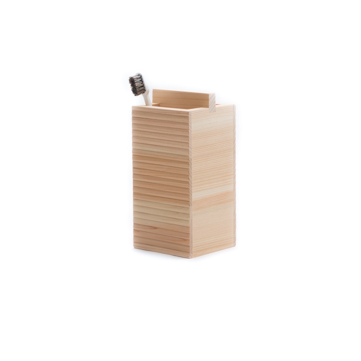 Hinoki Toothbrush Holder