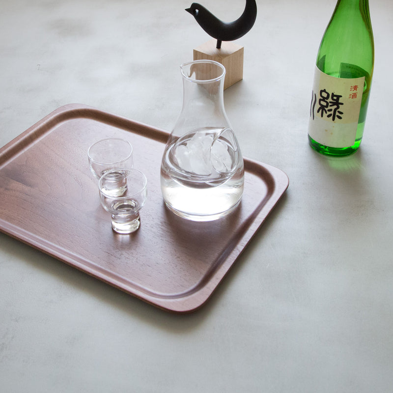 Sake Carafe-Glass Carafe-Toyo Sasaki Glass-JINEN