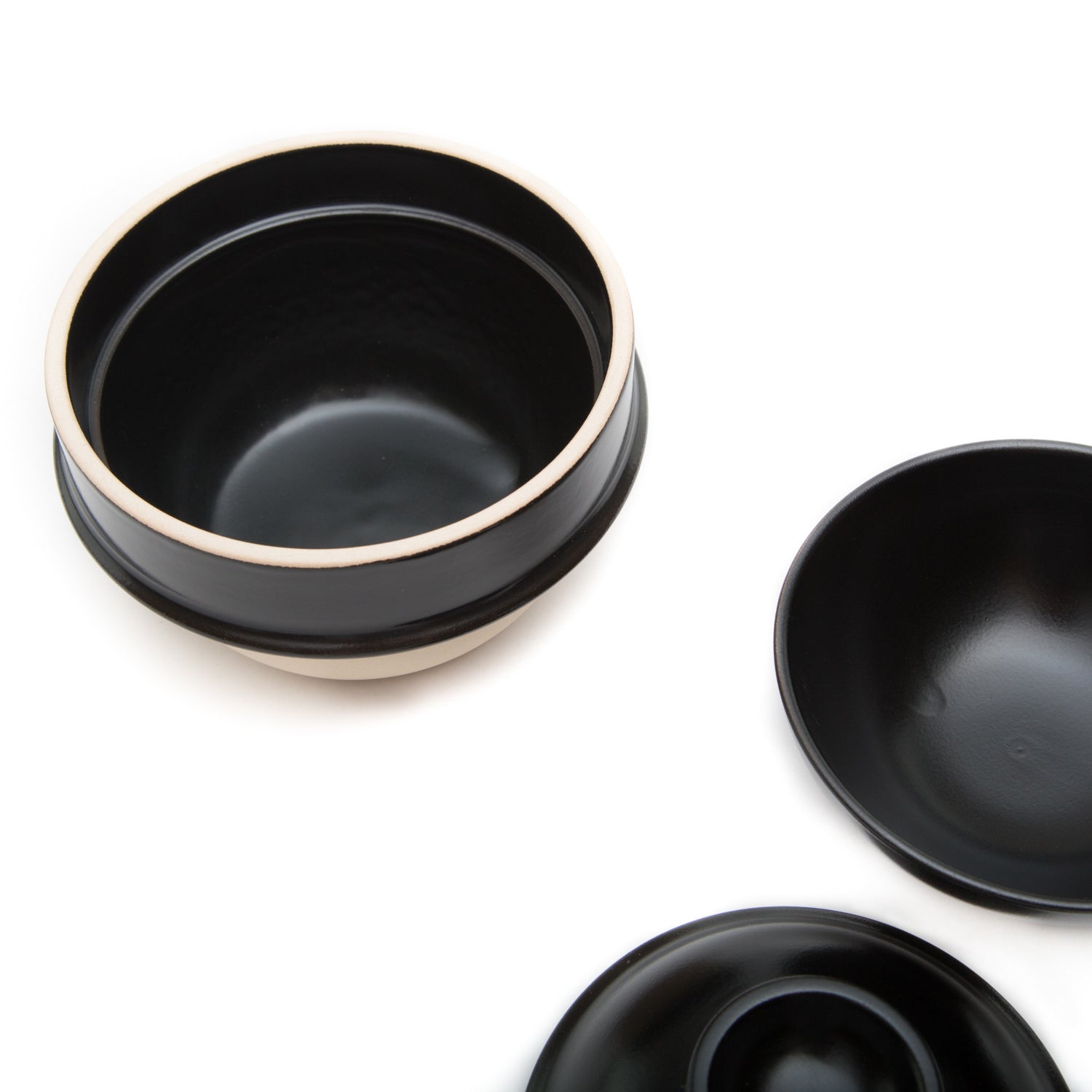 Kamacco - Rice Cooker-Rice Cooker-Tsukamoto Pottery-Black-JINEN