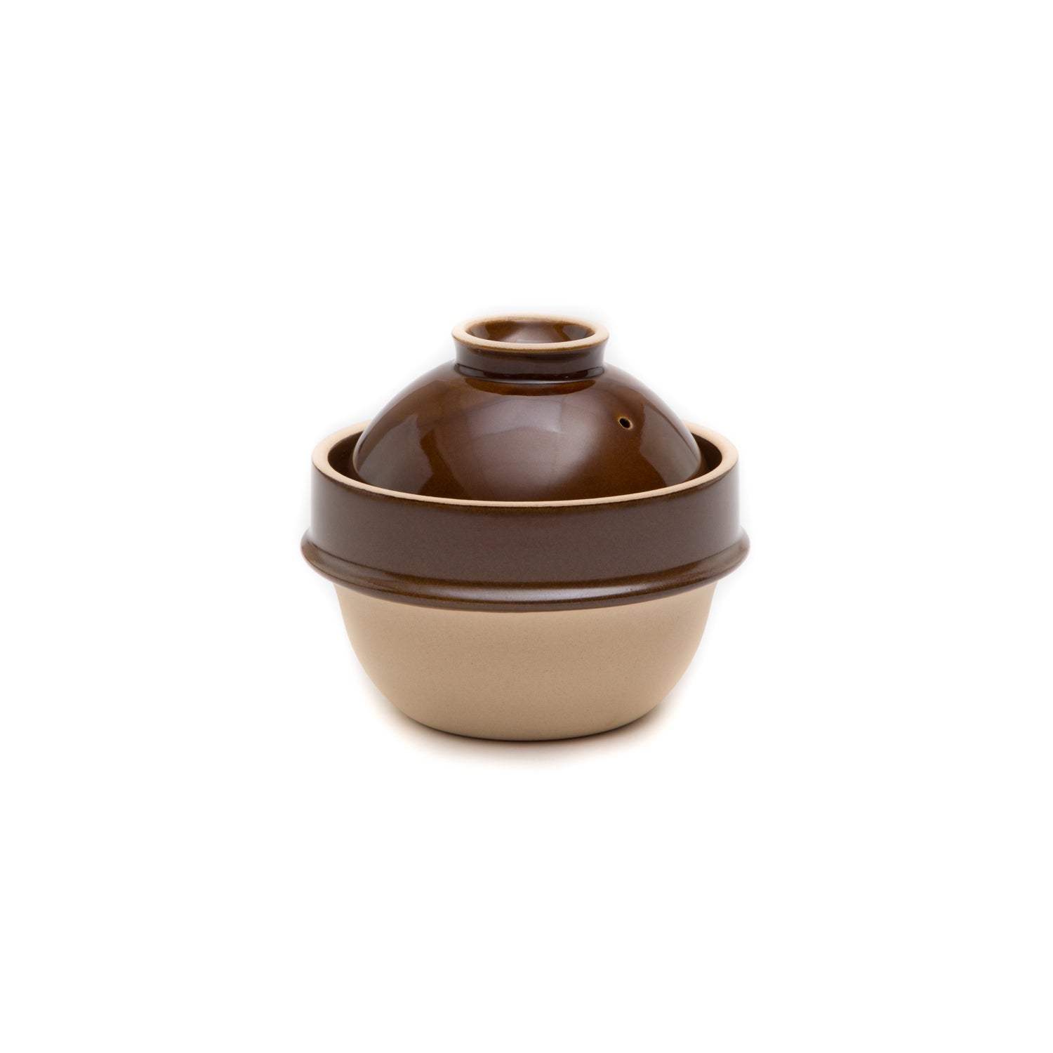 Kamacco - Rice Cooker-Rice Cooker-Tsukamoto Pottery-Brown-JINEN